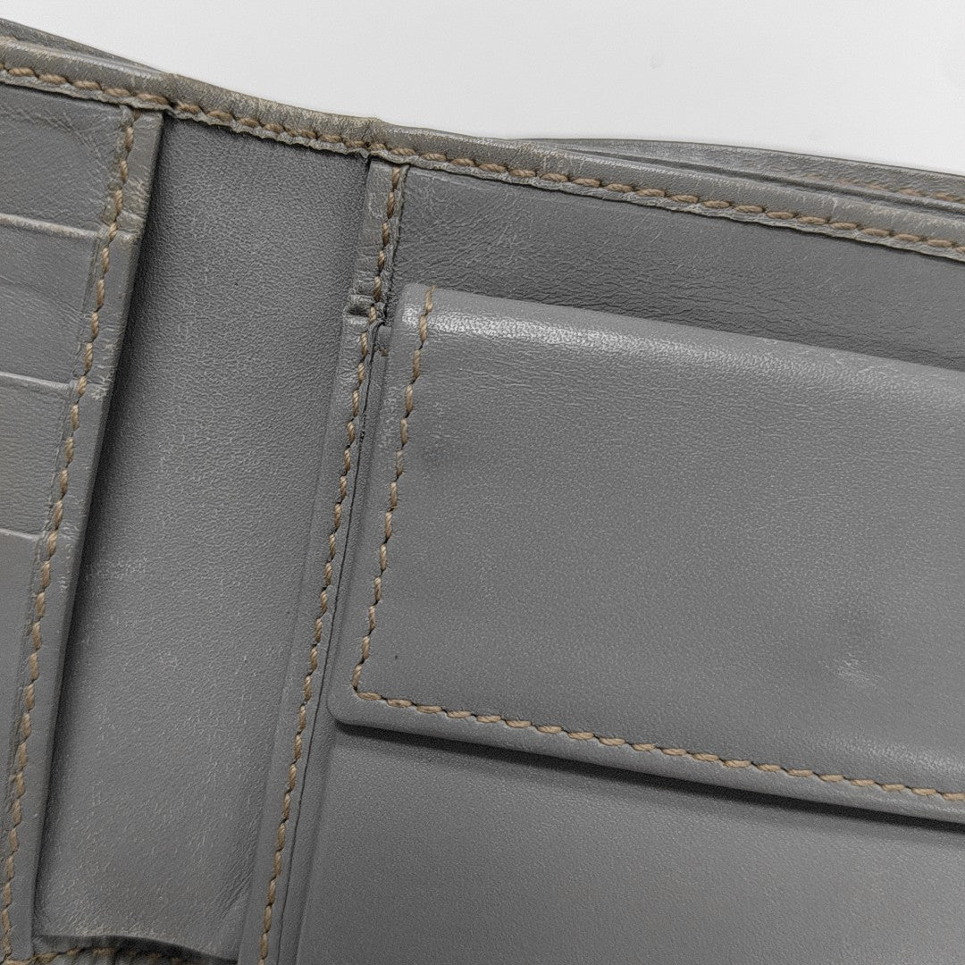 Monogram Calfskin Wallet Gray