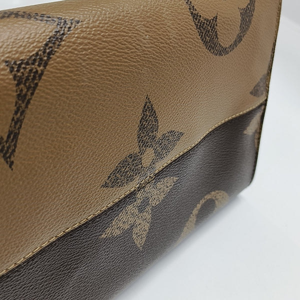 ONTHEGO GM Monogram Coated Canvas Brown
