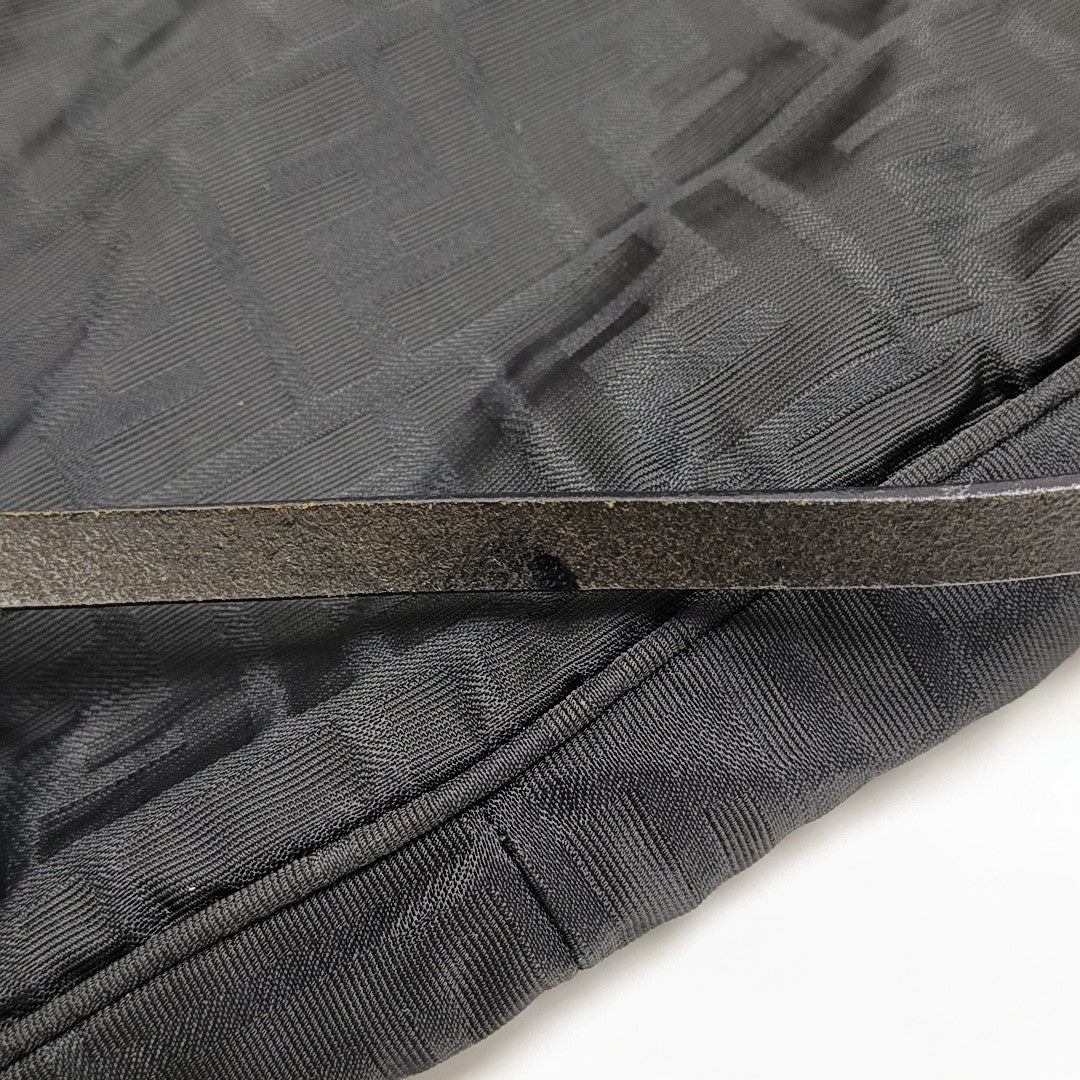 Canvas Top Handle Bag Black