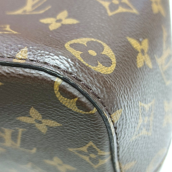 Authenticated pre-owned  NÉONOÉ MM Monogram Coated Canvas Brown - Bucket Bag at Looply