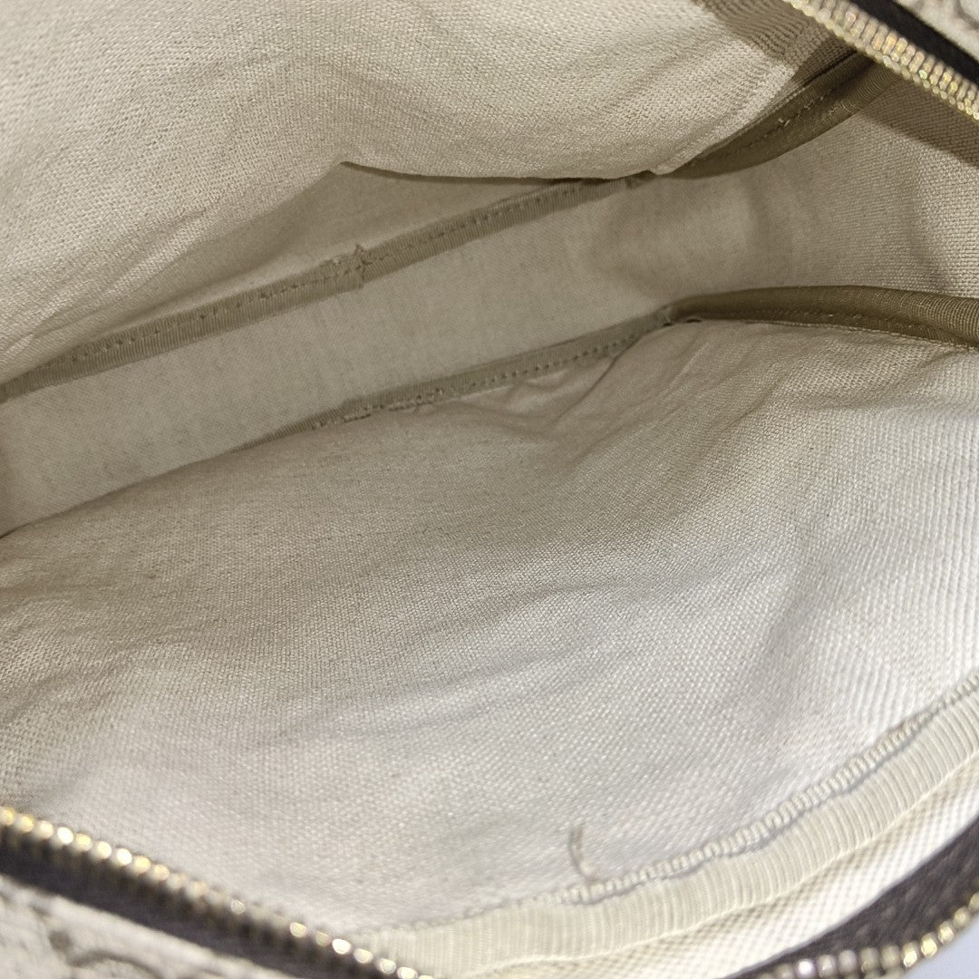 GG Supreme Monogram Coated Canvas Beige
