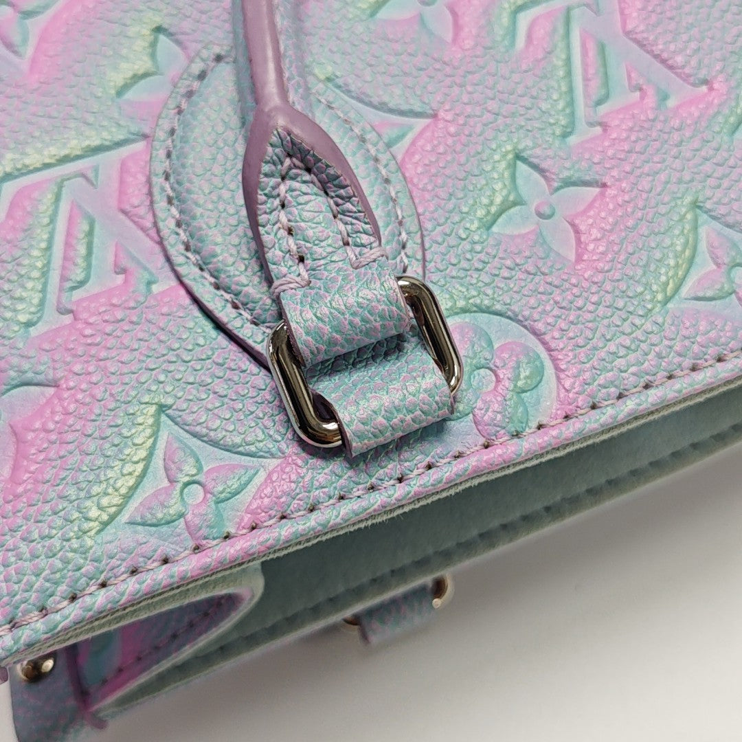 ONTHEGO PM Monogram Calfskin Blue