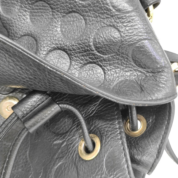 Calfskin Backpack Black