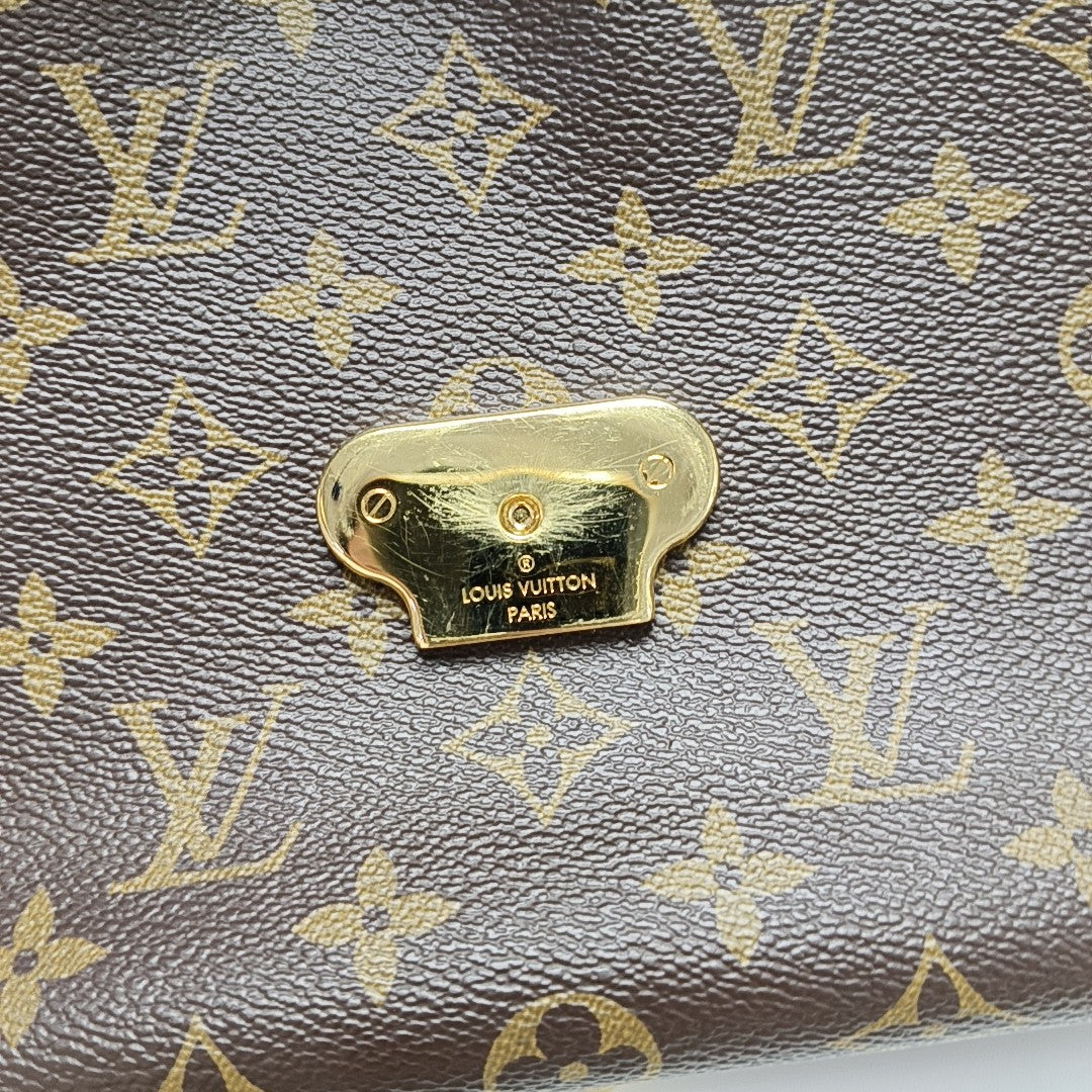 SAINT PLACIDE Monogram Coated Canvas Brown