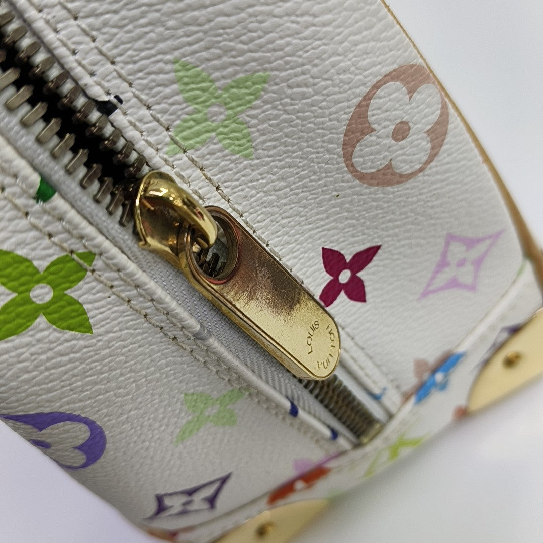 LV × TM DEAUVILLE Monogram Coated Canvas White