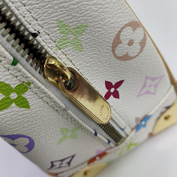 LV × TM DEAUVILLE Monogram Coated Canvas White
