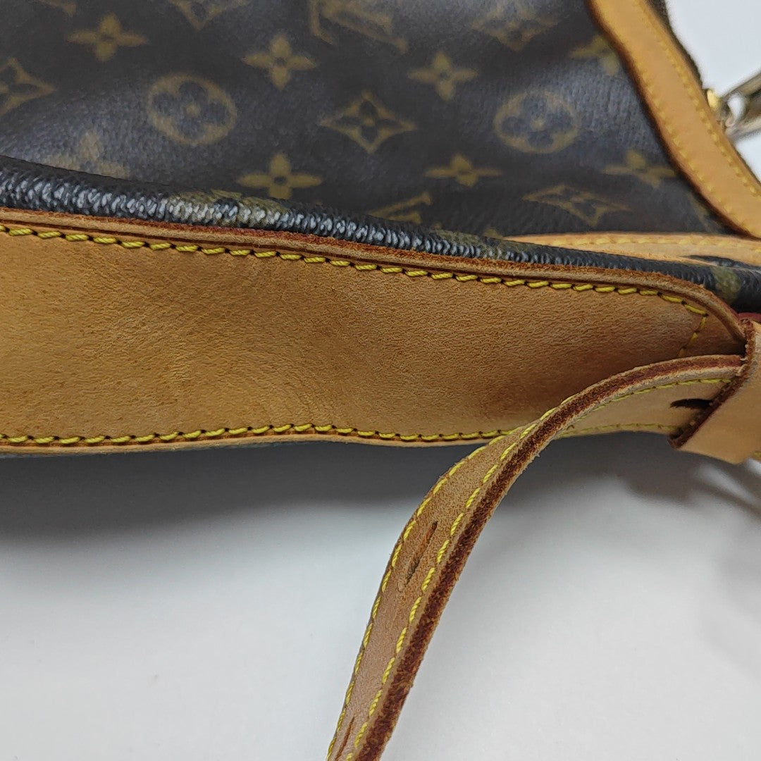 TULUM GM Monogram Coated Canvas Brown