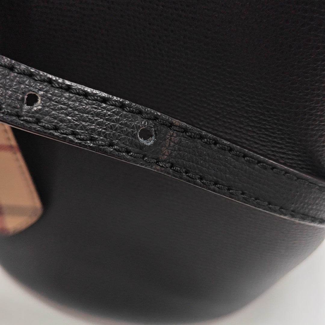 Calfskin Bucket Bag Black