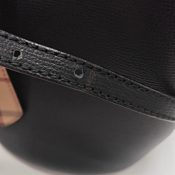 Calfskin Bucket Bag Black