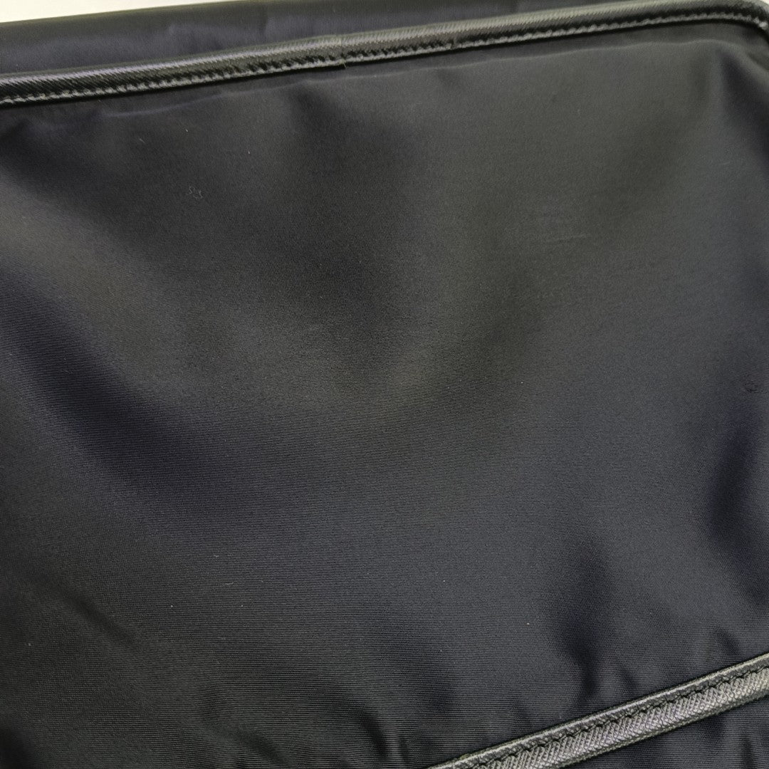 Nylon Shoulder Bag Blue