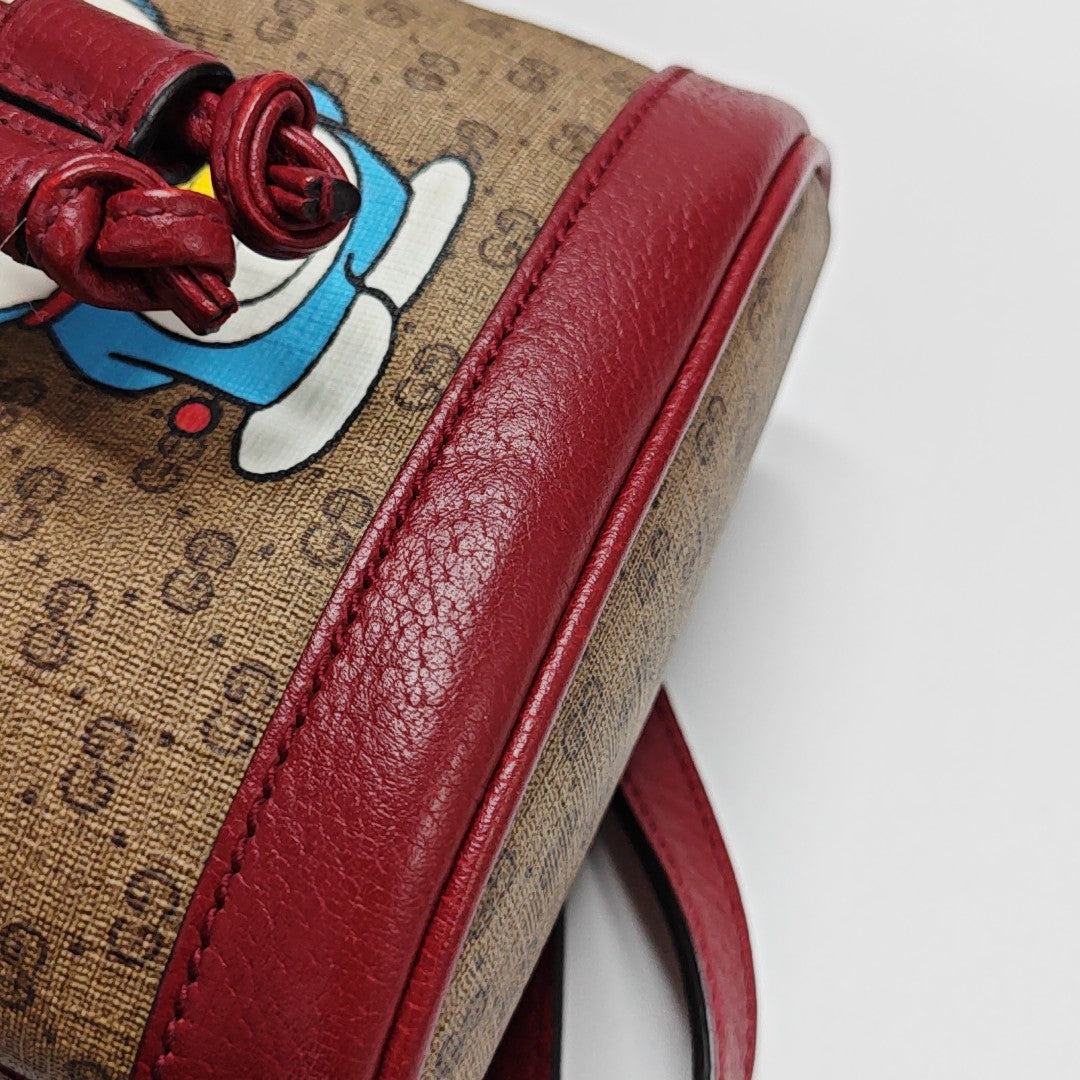 Doraemon X Gucci Mini Monogram Coated Canvas Multicolor