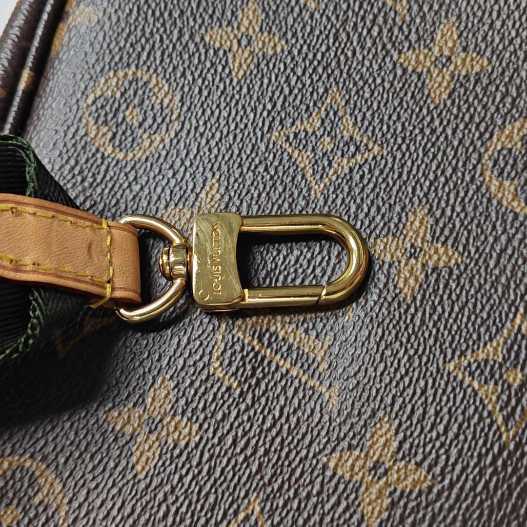 MULTI Monogram Coated Canvas Brown