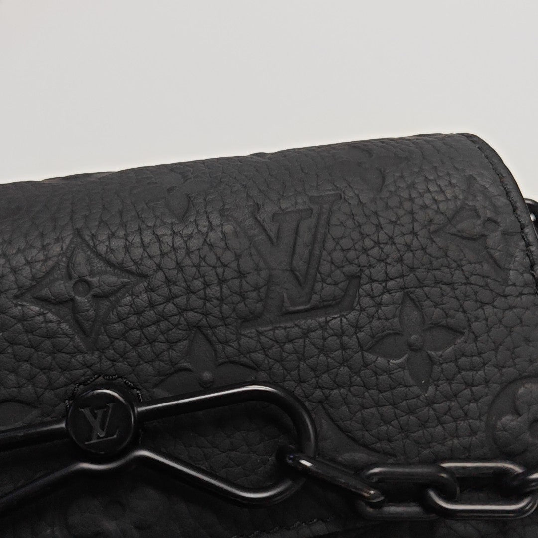 SOFT TRUNK Mini Monogram Calfskin Black