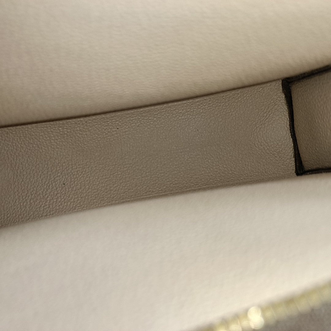 TOILET POCKET 19 Monogram Coated Canvas Brown