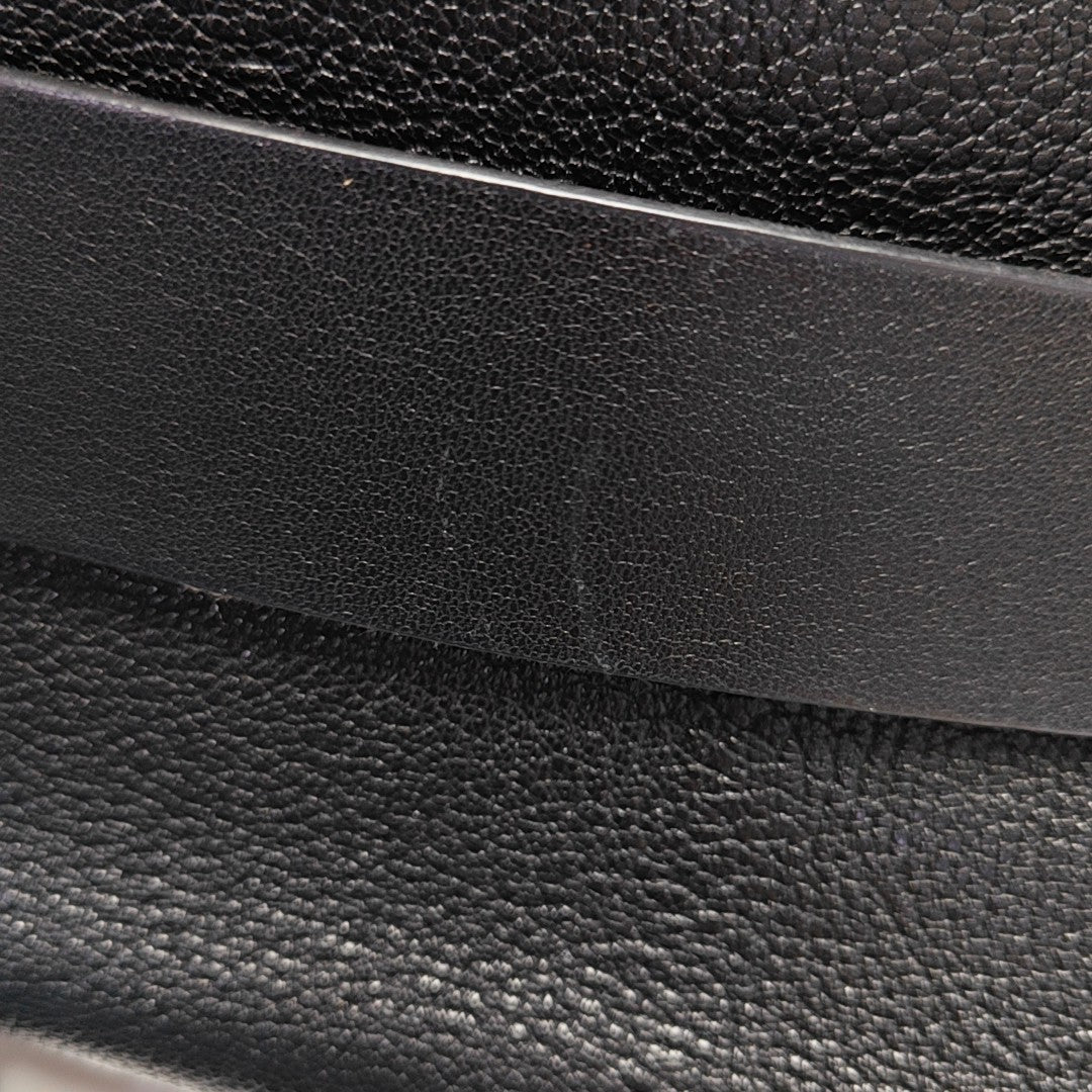Calfskin Shoulder Bag Black