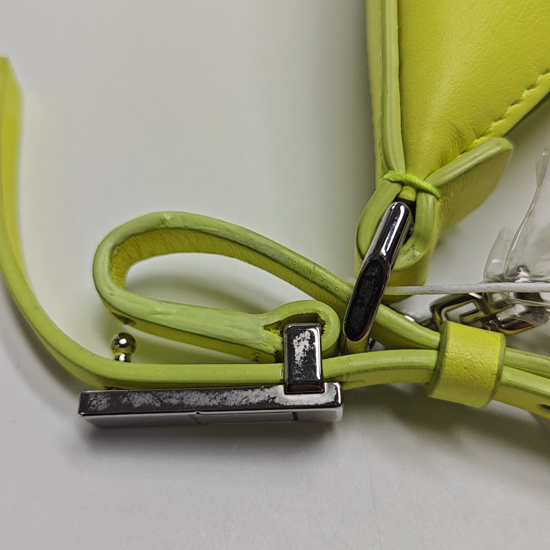 Calfskin Shoulder Bag Yellow