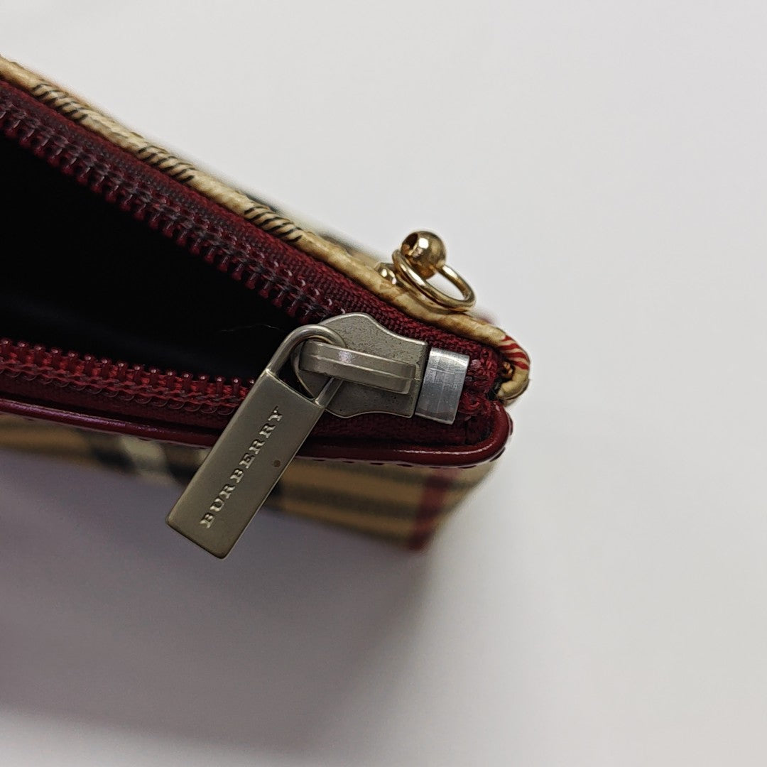 Coated Canvas Top Handle Bag Brown