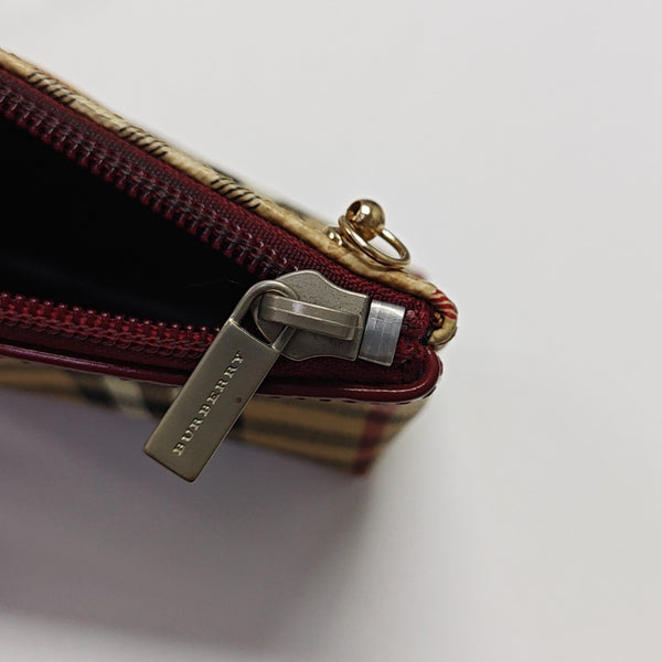 Coated Canvas Top Handle Bag Brown