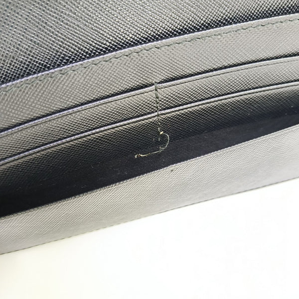 Saffiano Calfskin Wallet Black
