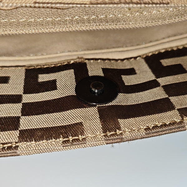 Canvas Shoulder Bag Brown