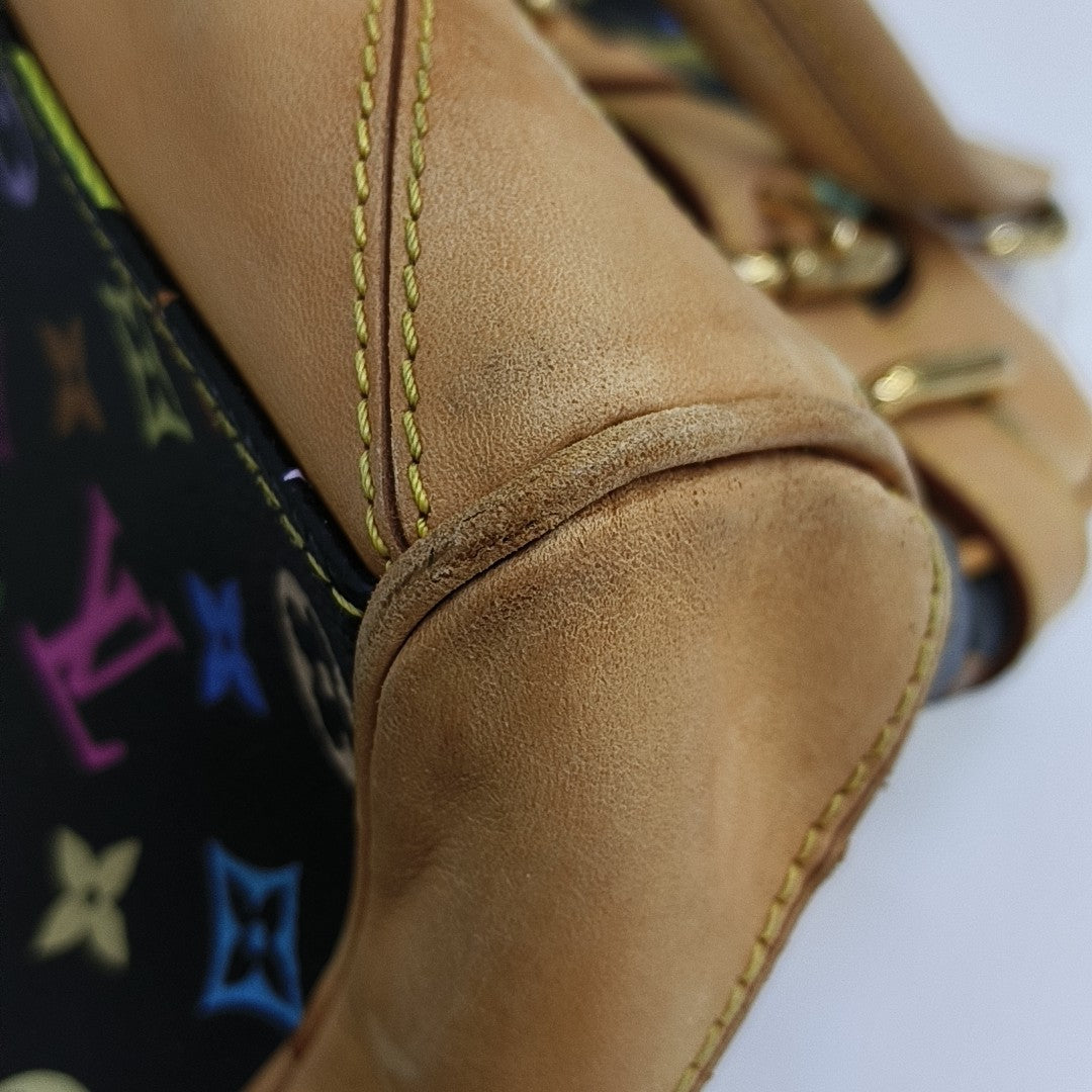 LV × TM CLAUDIA Monogram Coated Canvas Black
