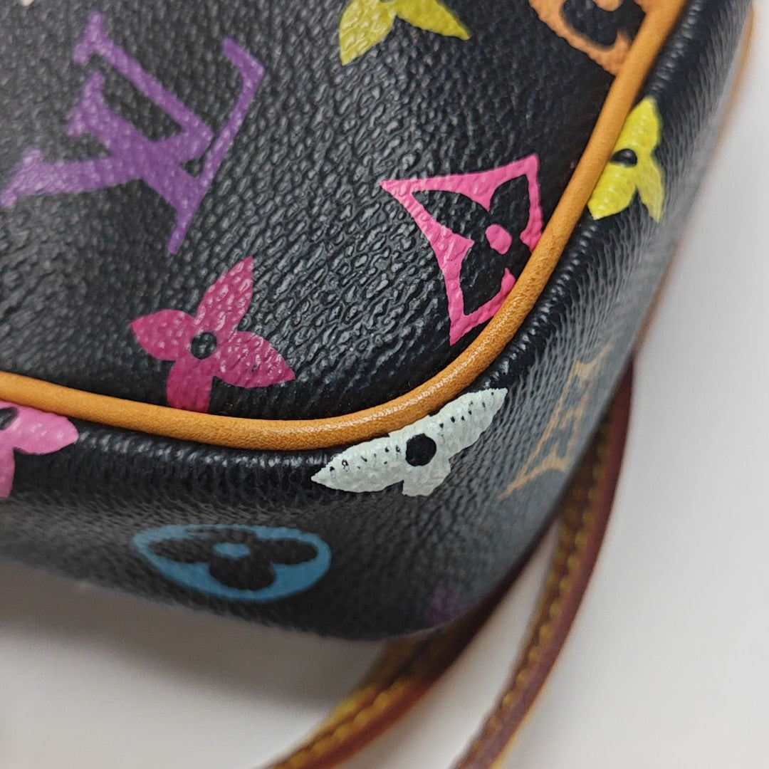 LV × TM RIFT Monogram Coated Canvas Black