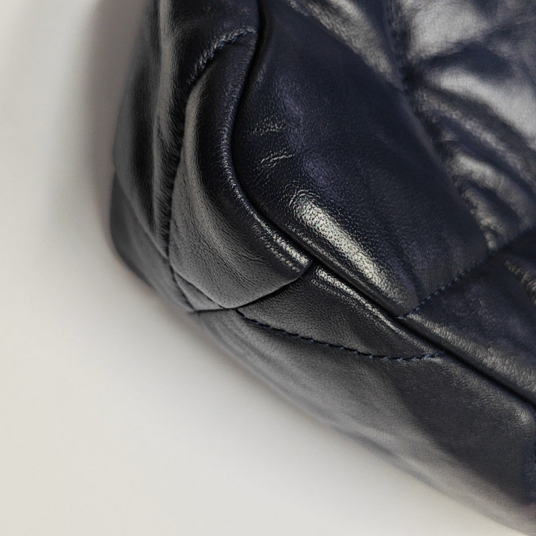 CHANEL 19 Small Quilted Lambskin Blue