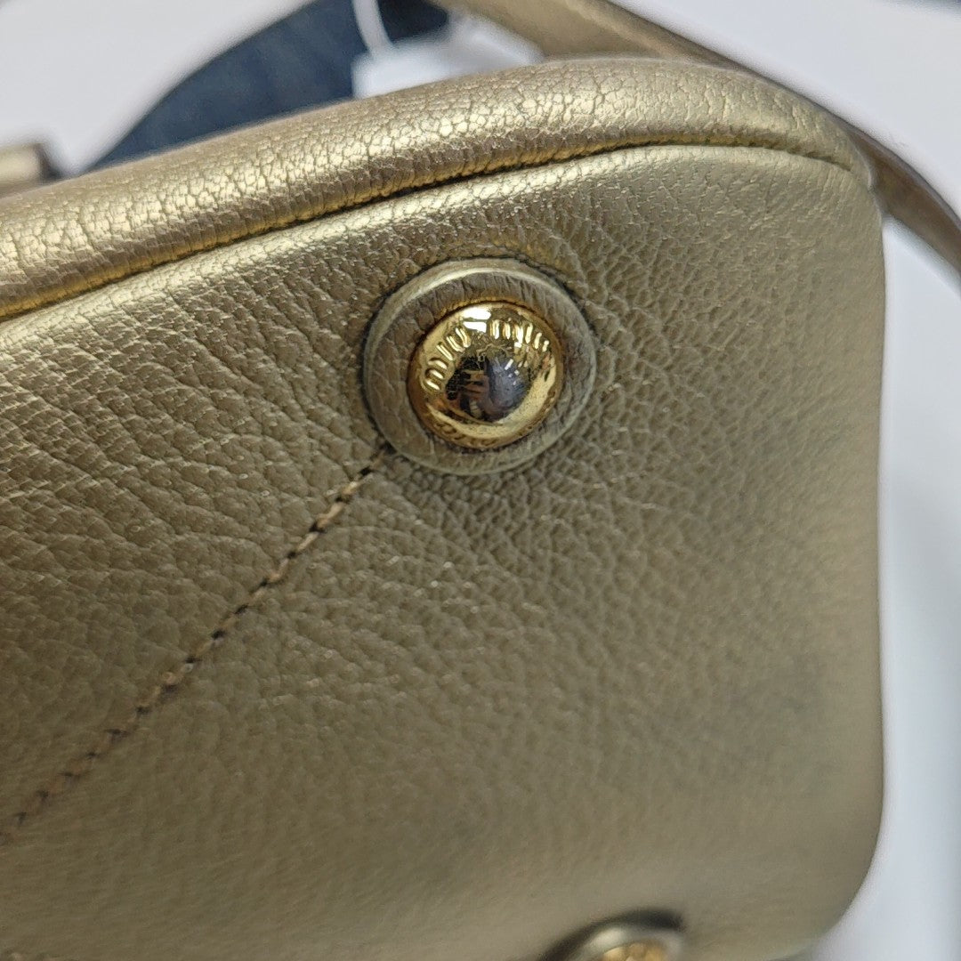 Denim Shoulder Bag Blue