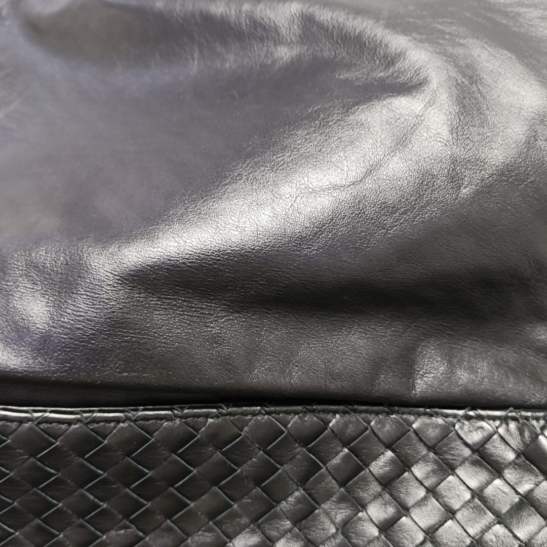 Calfskin Shoulder Bag Black