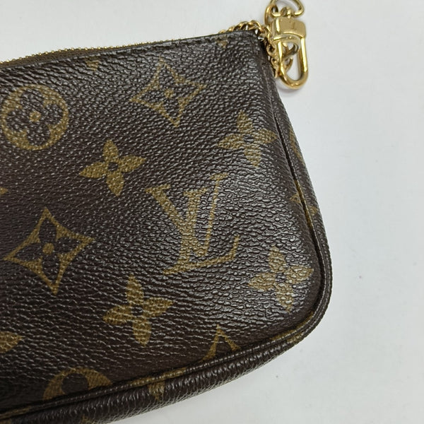 ACCESSOIRES Mini Monogram Coated Canvas Brown