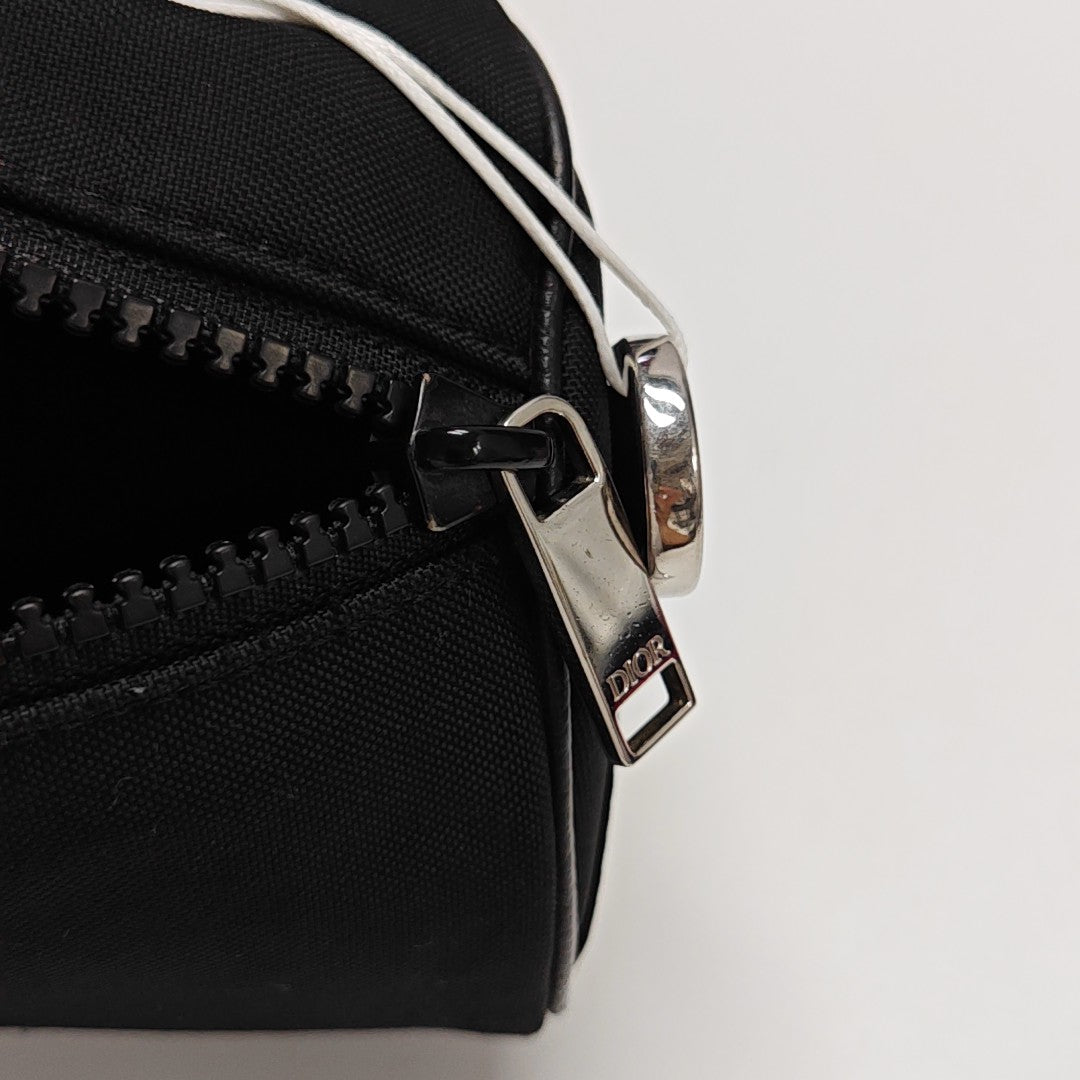 Fabric Shoulder Bag Black