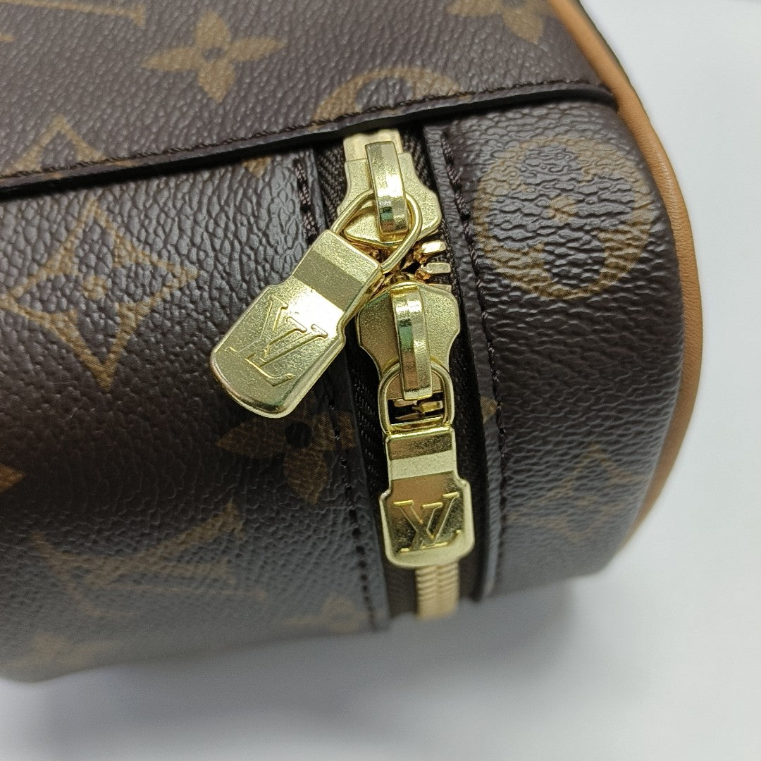 NICE Super Mini Monogram Coated Canvas Brown