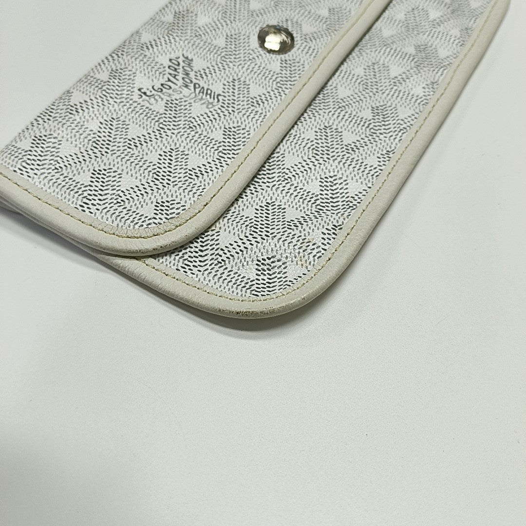 Saint Louis PM Coated Canvas White