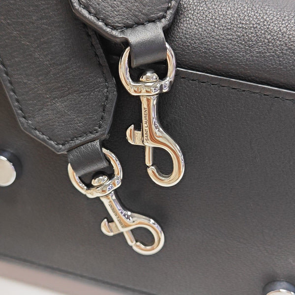 DOWNTOWN CABAS Calfskin Black