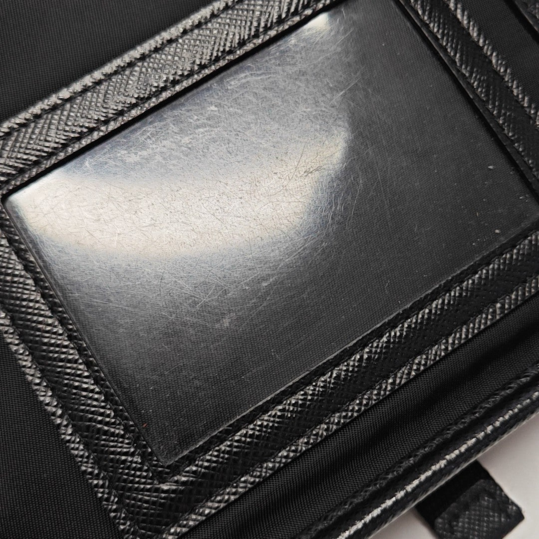 Fold Wallet Nylon Black