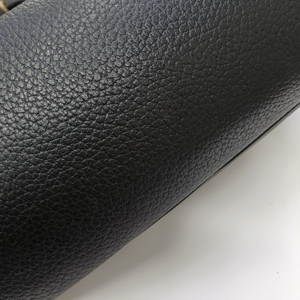Calfskin Bucket Bag Black