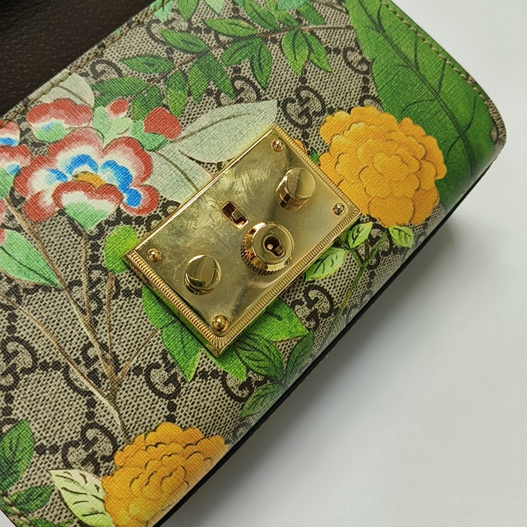 Padlock Small Monogram Coated Canvas Multicolor