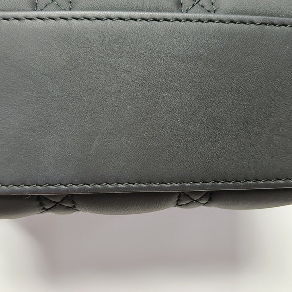 Lady Dior Mini Cannage Lambskin Black