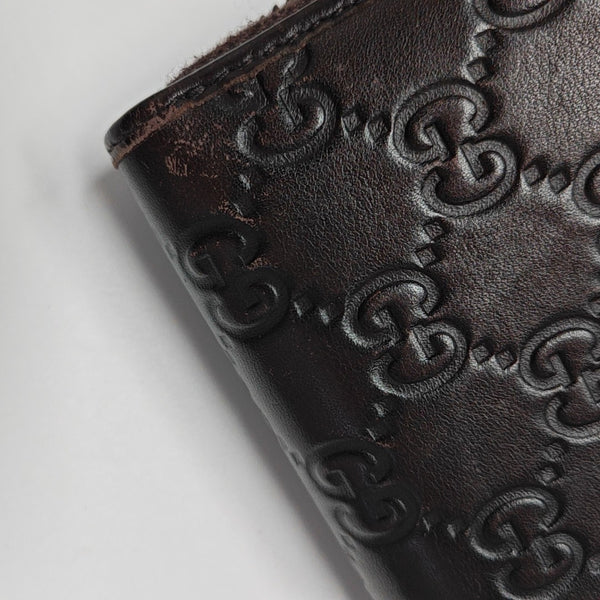 Monogram Calfskin Wallet Brown