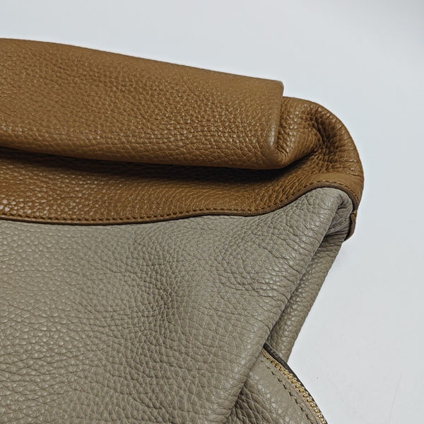 Calfskin Top Handle Bag Multicolor