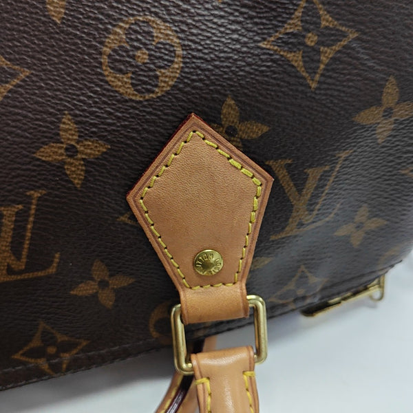 SPEEDY 25 Monogram Coated Canvas Brown