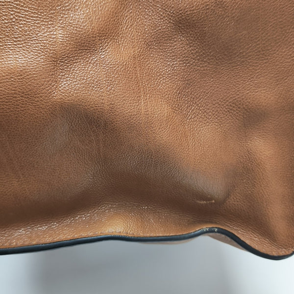 Calfskin Tote Bag Brown
