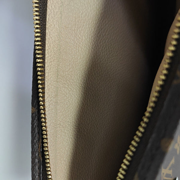 TOILET POCKET 26 Monogram Coated Canvas Brown