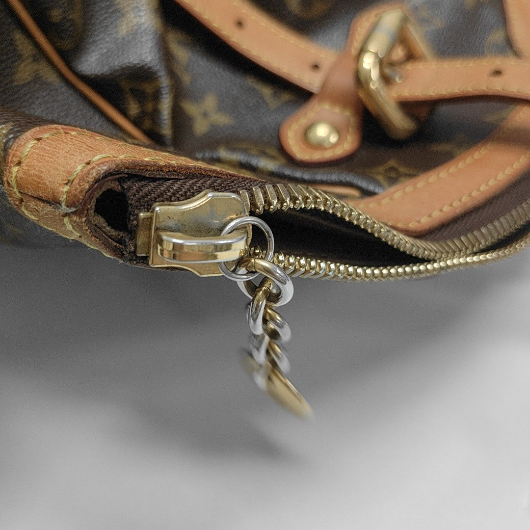TIVOLI GM Monogram Coated Canvas Brown