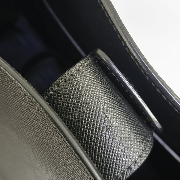Bibliothèque Saffiano Calfskin Black