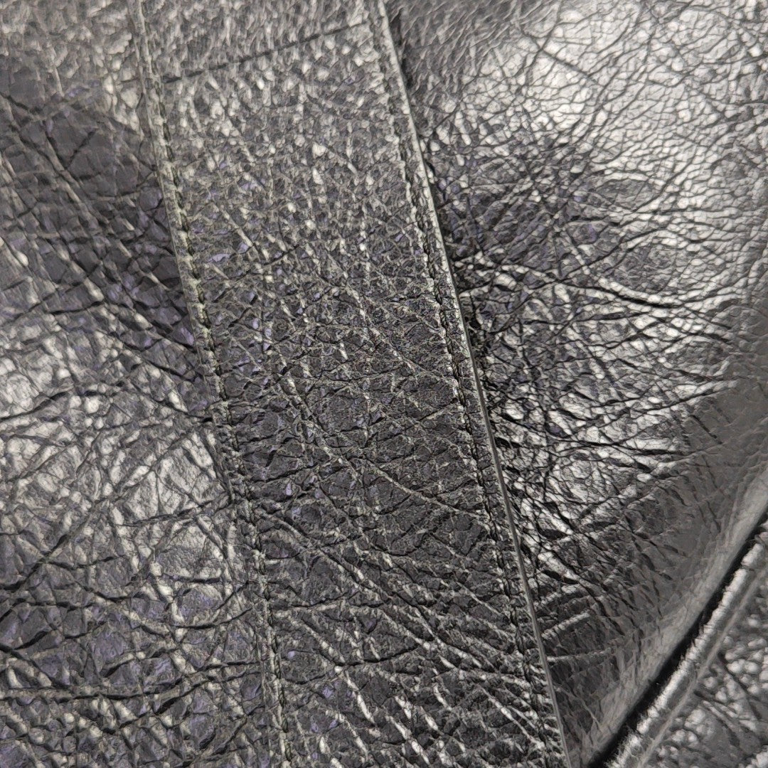 Lambskin Shoulder Bag Black