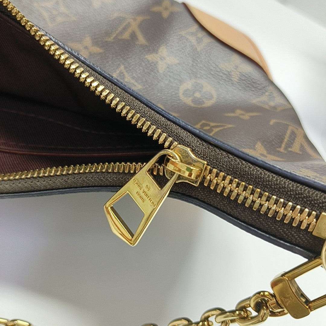 BOULOGNE Monogram Coated Canvas Brown