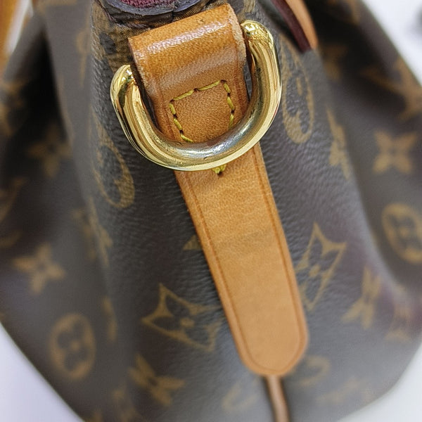 TURENNE PM Monogram Coated Canvas Brown