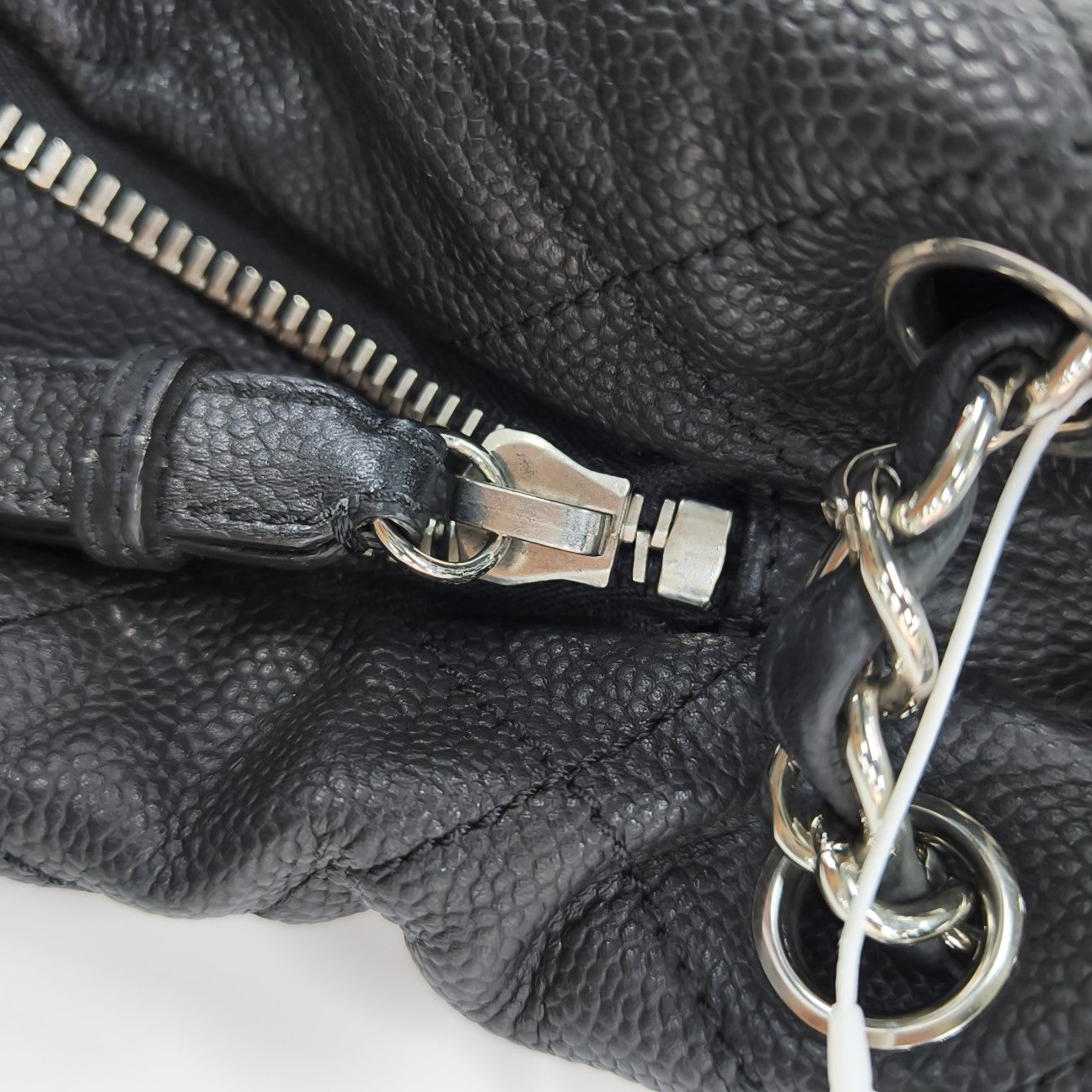 CC TIMELESS SOFT Quilted Grained Calfskin Black