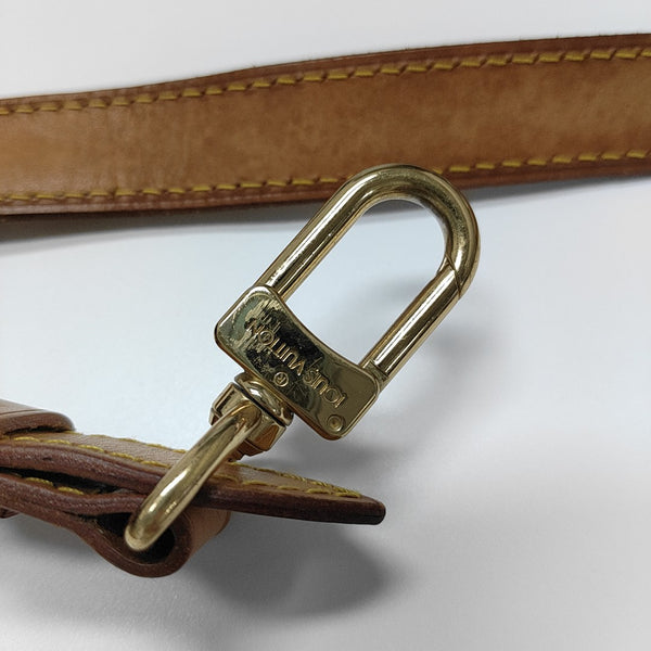 KEEPALL 60 Monogram Coated Canvas Brown